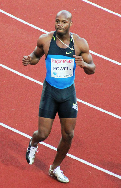 Asafa Powell list top 20 fastest men 100 Meters Asafa Powell